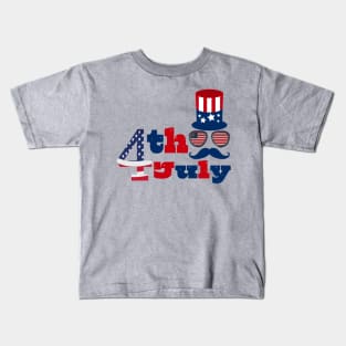 Happy 4th of July Independence Day Kids T-Shirt